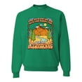 thumbnail image 1 of Wild Bobby Life Was Meant For Great Adventures Mountains Pine Trees Nature Lover Unisex Crewneck Sweatshirt, Kelly, Small, 1 of 6