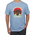 thumbnail image 1 of Wild Bobby, Life is Better with My Daschund Cute, Dog Lover, Men Graphic Tee, Light Blue, XX-Large, 1 of 4