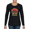 thumbnail image 1 of Wild Bobby, Life is Better with My Daschund Cute, Dog Lover, Women Graphic Long Sleeve Tee, Black, Medium, 1 of 4