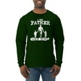thumbnail image 1 of Wild Bobby,Like Father Like Sons Boy Dad Daddys Boy Gift, Father's Day, Men Long Sleeve Shirt, Forest Green, 3XL, 1 of 3