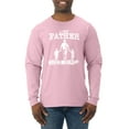 thumbnail image 1 of Wild Bobby,Like Father Like Sons Boy Dad Daddys Boy Gift, Father's Day, Men Long Sleeve Shirt, Light Pink, X-Large, 1 of 3