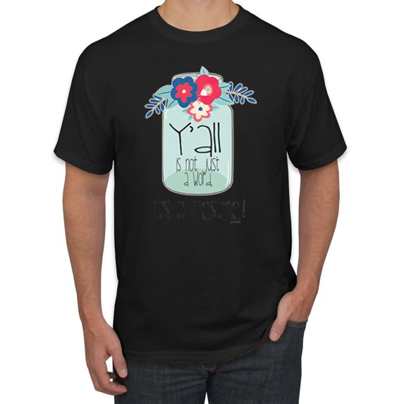 Wild Bobby, Live In Peace Paint Peace Logo Pop Culture Men's Graphic T-Shirt, Black, Small