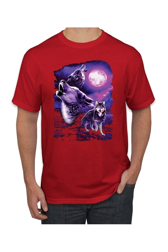 , Live In Peace Paint Peace Logo Pop Culture Men's Graphic T-Shirt, Red, Medium