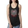 thumbnail image 1 of Wild Bobby, Live To Ride Motto Motorcylce Club Cars and Trucks Ladies Racerback Tank Top, Black, Small, 1 of 3