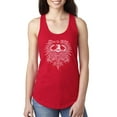 thumbnail image 1 of Wild Bobby, Live To Ride Motto Motorcylce Club Cars and Trucks Ladies Racerback Tank Top, Red, Medium, 1 of 3