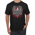 thumbnail image 1 of Wild Bobby, Live To Ride Motto Motorcylce Club Cars and Trucks Men's Graphic T-Shirt, Black, Small, 1 of 3