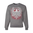 thumbnail image 1 of Wild Bobby, Live To Ride Motto Motorcylce Club Cars and Trucks Unisex Crewneck Graphic Sweatshirt, Heather Grey, X-Large, 1 of 3