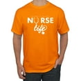 thumbnail image 1 of Wild Bobby, Live What You Love Nurse Life, Inspirational/Christian, Men's Graphic Tees, Orange, X-Large, 1 of 3