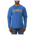 thumbnail image 1 of Wild Bobby Los Angeles LAC American Football Cities | Classic Varsity College Style Fantasy Fan, Trendy Team Streetwear Sports Mens Long Sleeve Shirt, 1 of 6