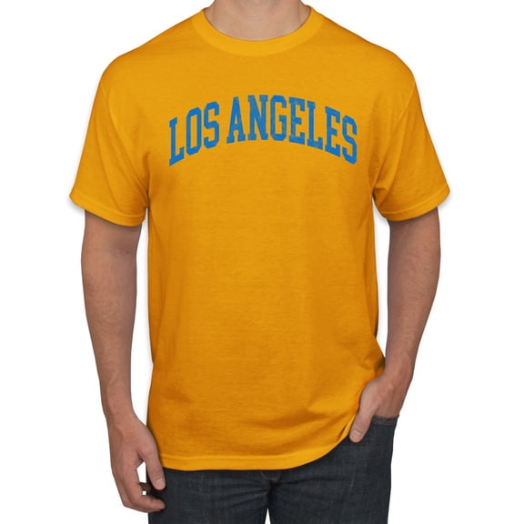 Wild Bobby Los Angeles LAR American Football Cities | Classic Varsity College Style Fantasy Fan, Trendy Team Streetwear Sports Men's T-Shirt