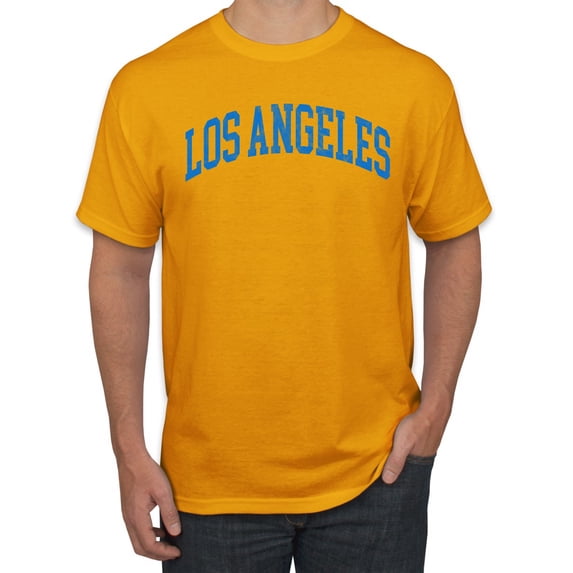 Wild Bobby Los Angeles LAR American Football Cities | Classic Varsity College Style Fantasy Fan, Trendy Team Streetwear Sports Men's T-Shirt