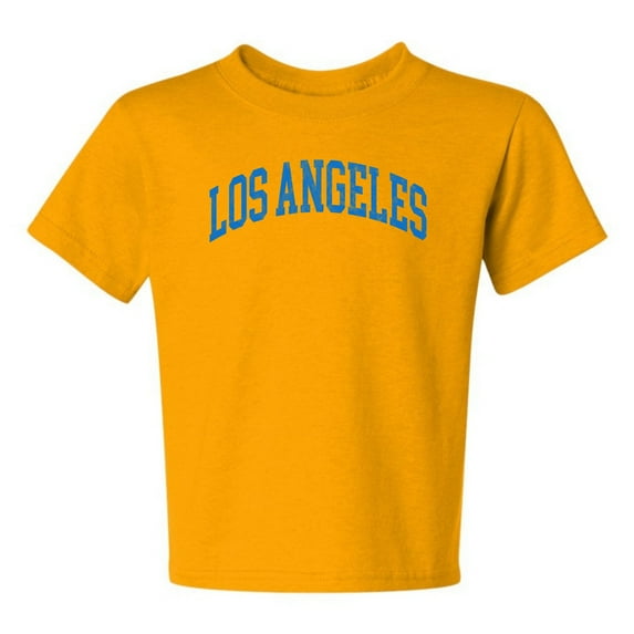 Wild Bobby Los Angeles LAR American Football Cities | Classic Varsity College Style Fantasy Fan, Trendy Team Streetwear Sports Unisex Boys Girls Graphic Youth T-Shirt