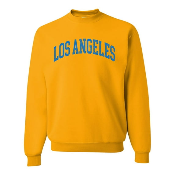 Wild Bobby Los Angeles LAR American Football Cities | Classic Varsity College Style Fantasy Fan, Trendy Team Streetwear Sports Unisex Crewneck Sweatshirt