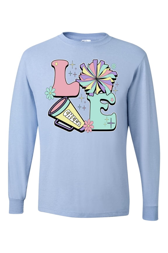 Love Cheer Men Long Sleeve Shirt