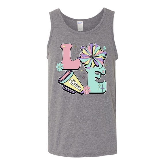 Wild Bobby Love Cheer Men Tank Top