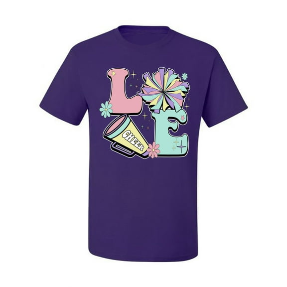 Wild Bobby Love Cheer Men Tee