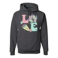 thumbnail image 1 of Wild Bobby Love Cheer Unisex Hoodie Sweatshirt, 1 of 6