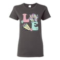 thumbnail image 1 of Wild Bobby Love Cheer Women Graphic Tee, 1 of 6