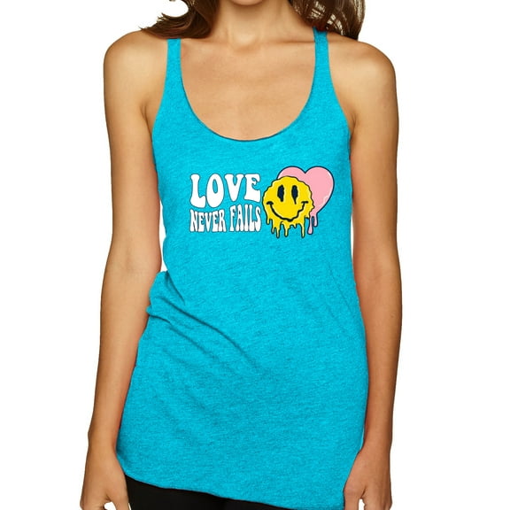 Wild Bobby Love Streetwear Women Tri-Blend Racerback Tank Top