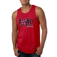 thumbnail image 1 of Wild Bobby, Loved John 3:16 Inspirational/Christian Men Graphic Tank Top, Red, Medium, 1 of 6