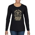 thumbnail image 1 of Wild Bobby Loyal To One Dedicated Steadfast In Faith | Religious Bible Verse John 14:6 Inspirational/Christian Women Graphic Long Sleeve Tee, Black, Small, 1 of 6