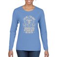 thumbnail image 1 of Wild Bobby Loyal To One Dedicated Steadfast In Faith | Religious Bible Verse John 14:6 Inspirational/Christian Women Graphic Long Sleeve Tee, Light Blue, XX-Large, 1 of 6