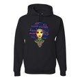 thumbnail image 1 of Wild Bobby Loyal Strong Beautiful Black Queen Black Pride Unisex Graphic Hoodie Sweatshirt, Black, Small, 1 of 6