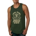 thumbnail image 1 of Wild Bobby, Loyal To One Dedicated Steadfast In Faith | Religious Bible Verse John 14:6 Inspirational/Christian Men Graphic Tank Top, Forest Green, Small, 1 of 6