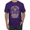 thumbnail image 1 of Wild Bobby, Loyal To One Dedicated Steadfast In Faith | Religious Bible Verse John 14:6 Inspirational/Christian Men Graphic Tee, Purple, XX-Large, 1 of 6