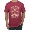 thumbnail image 1 of Wild Bobby, Loyal To One Dedicated Steadfast In Faith | Religious Bible Verse John 14:6 Inspirational/Christian Men Graphic Tee, Vintage Heather Red, XX-Large, 1 of 6