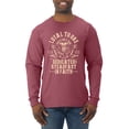 thumbnail image 1 of Wild Bobby, Loyal To One Dedicated Steadfast In Faith | Religious Bible Verse John 14:6 Inspirational/Christian Men Long Sleeve Shirt, Vintage Heather Red, 3X-Large, 1 of 6