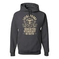 thumbnail image 1 of Wild Bobby, Loyal To One Dedicated Steadfast In Faith | Religious Bible Verse John 14:6 Inspirational/Christian Unisex Graphic Hoodie Sweatshirt, Charcoal, Small, 1 of 6