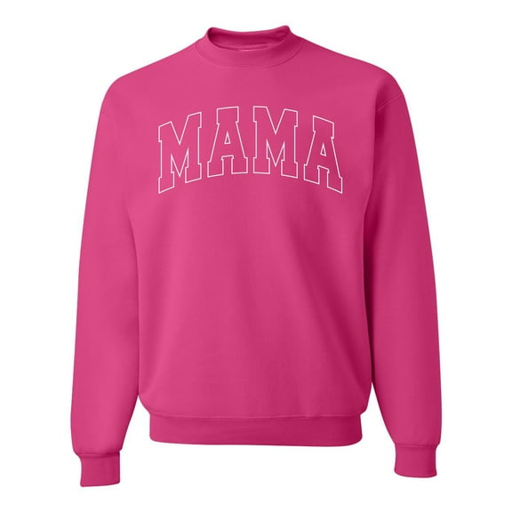 Wild Bobby MAMA Varsity Letters Unisex Crewneck Sweatshirt