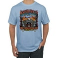 thumbnail image 1 of Wild Bobby, Main Street of America Route 66 Bike Motorcycle Cars and Trucks Men's Graphic T-Shirt, Light Blue, Medium, 1 of 3