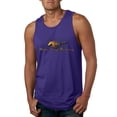 thumbnail image 1 of Wild Bobby, Make It My Mustang Vintage Ford Honeycomb, Cars and Trucks, Men Graphic Tank Top, Purple, Small, 1 of 4