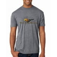 thumbnail image 1 of Wild Bobby, Make It My Mustang Vintage Ford Honeycomb, Cars and Trucks, Men Premium Tri Blend Tee, Premium Heather, XX-Large, 1 of 4