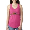 thumbnail image 1 of Wild Bobby, Make It My Mustang Vintage Ford Honeycomb, Cars and Trucks, Women Racerback Tank Top, Raspberry, Small, 1 of 4