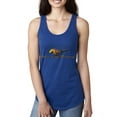 thumbnail image 1 of Wild Bobby, Make It My Mustang Vintage Ford Honeycomb, Cars and Trucks, Women Racerback Tank Top, Royal, X-Large, 1 of 4
