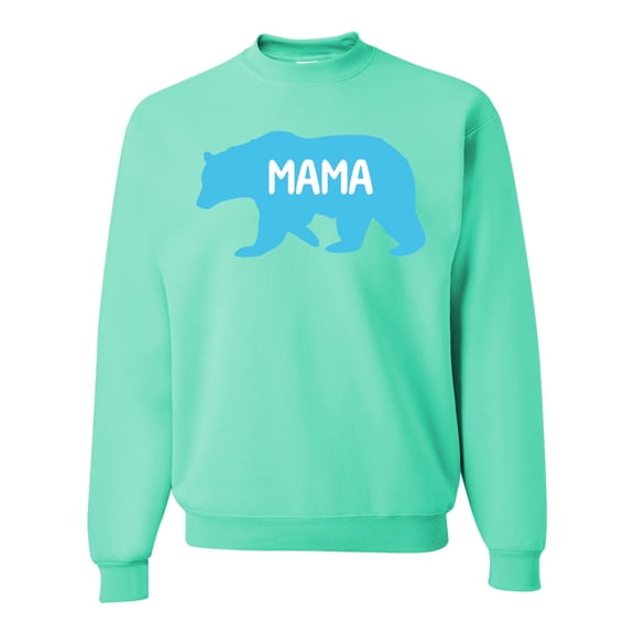 Wild Bobby Mama Bear Boy Mom Unisex Crewneck Sweatshirt