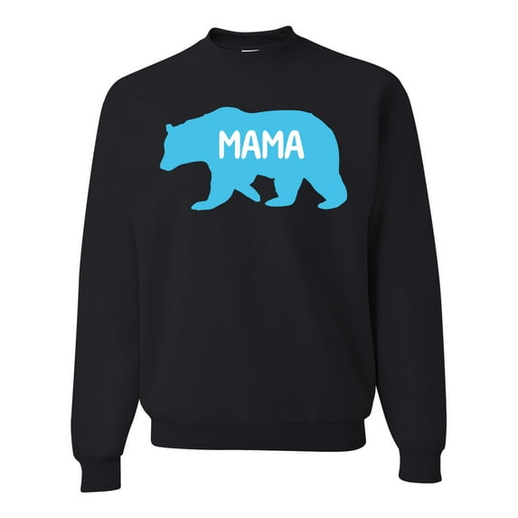 Wild Bobby Mama Bear Boy Mom Unisex Crewneck Sweatshirt