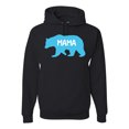 thumbnail image 1 of Wild Bobby Mama Bear Boy Mom Unisex Hoodie Sweatshirt, 1 of 6