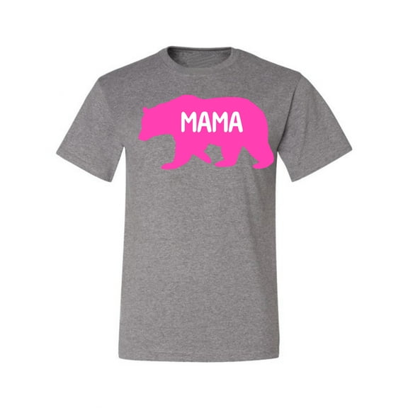 Wild Bobby Mama Bear Girl Mom Men Tee
