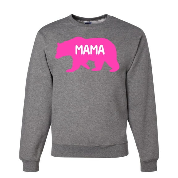 Wild Bobby Mama Bear Girl Mom Unisex Crewneck Sweatshirt