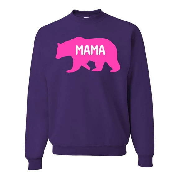 Wild Bobby Mama Bear Girl Mom Unisex Crewneck Sweatshirt