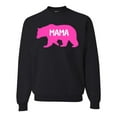 thumbnail image 1 of Wild Bobby Mama Bear Girl Mom Unisex Crewneck Sweatshirt, 1 of 6