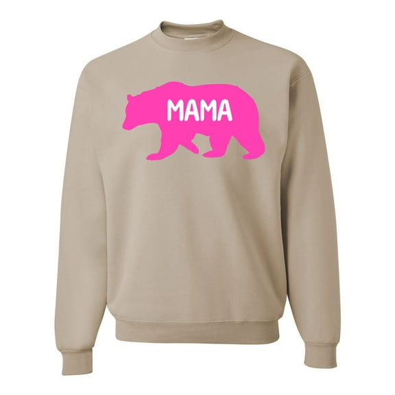 Wild Bobby Mama Bear Girl Mom Unisex Crewneck Sweatshirt