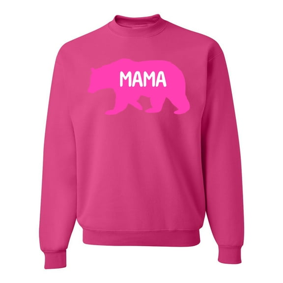 Wild Bobby Mama Bear Girl Mom Unisex Crewneck Sweatshirt