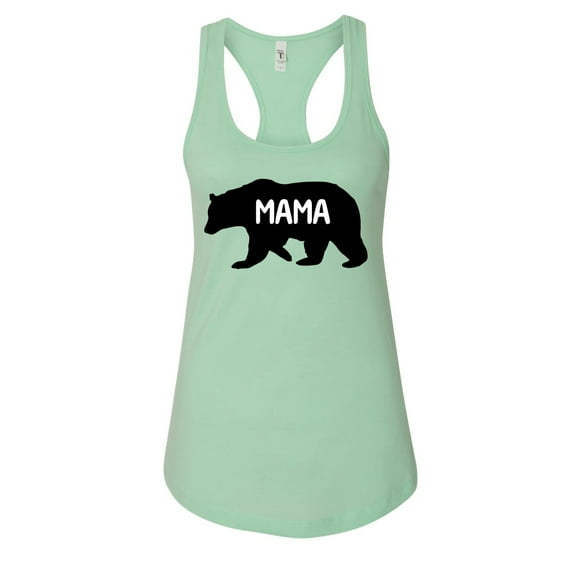 Wild Bobby Mama Bear Women Racerback Tank Top