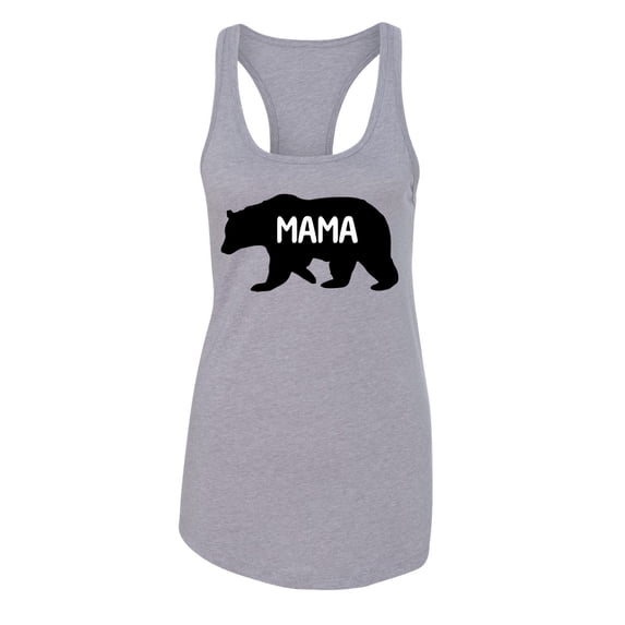 Wild Bobby Mama Bear Women Racerback Tank Top