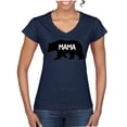 thumbnail image 1 of Wild Bobby Mama Bear Women Standard V-Neck Tee, 1 of 6
